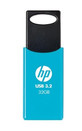 HP 712w 32GB USB 3.2 Flash Drive- Blue