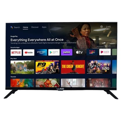 Lloyd 80 cm (32 Inches) HD Ready WebOS Hub Smart LED TV (HDR10-Dual Band Wi-Fi -Magic Remote 32HS501G,Black)