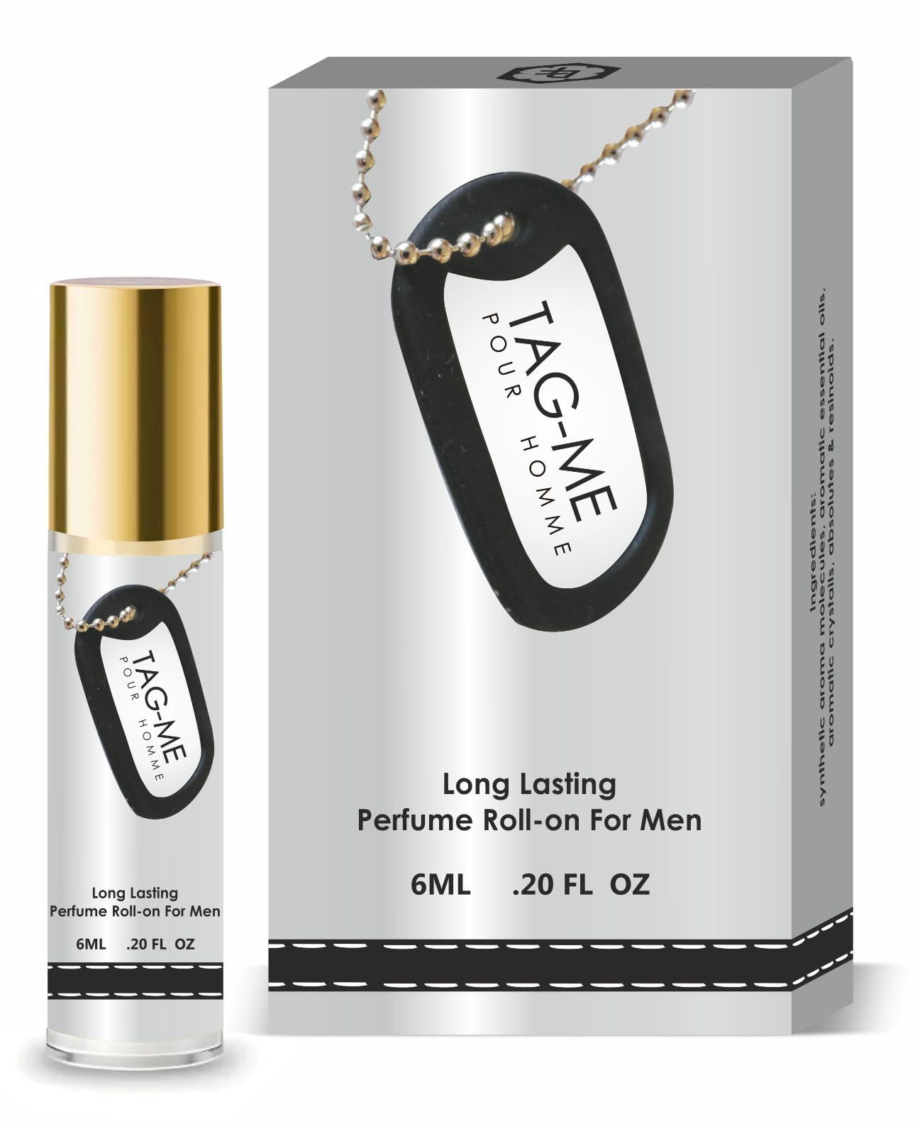 Parag Fragrances Alcohol Free & Long Lasting Attar Perfume Roll-On 6ml (Tag Me) Parag Fragrances Alcohol Free & Long Lasting Attar Perfume Roll-On 6ml (Tag Me) - 6 ml (Pack of 1)