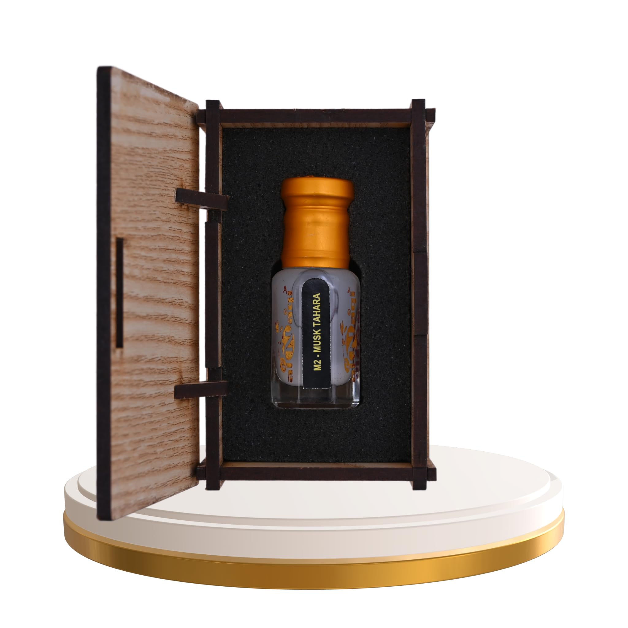 alnaqi fragrances Musk Al Tahara Attar 6ml - Original White Musk Oil, Alcohol Free Creamy Fragrance, Long Lasting Clean-Scent, Premium Arabic-Itra