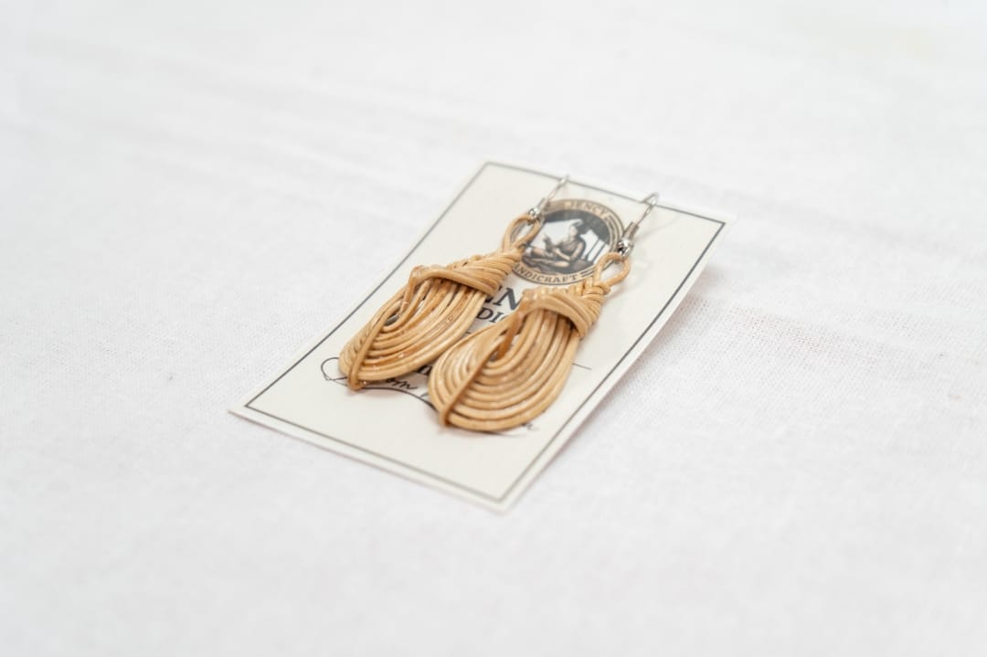 Handmade Bamboo Earrings