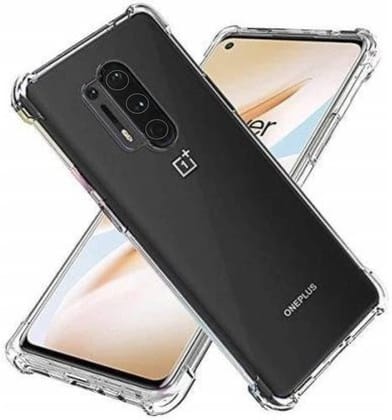 PLUGTECH TPU Ultra Hybrid Clear Camera Protection Back Cover Case for OnePlus 8 Pro
