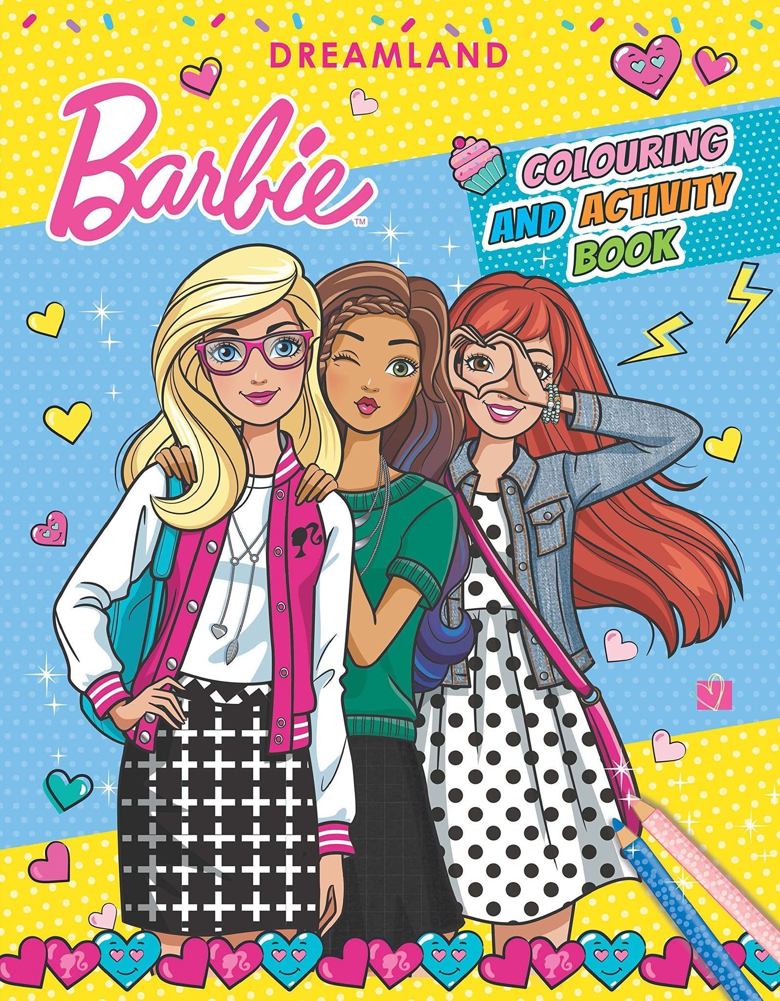 Barbie Colouring and Activity Book [Paperback] Dreamland Publications