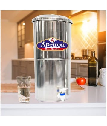 Apeiron Water Filter 24ltr Stainless Steel Bottom loading Water dispenser