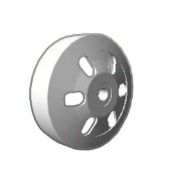 Hero Genuine Clutch Outer for Duet, Maestro, Maestro Edge & Pleasure Plus | Smooth Power Transfer | Durable Construction | OEM Fit | Reliable Performance | Easy Installation - 22100KWP900S