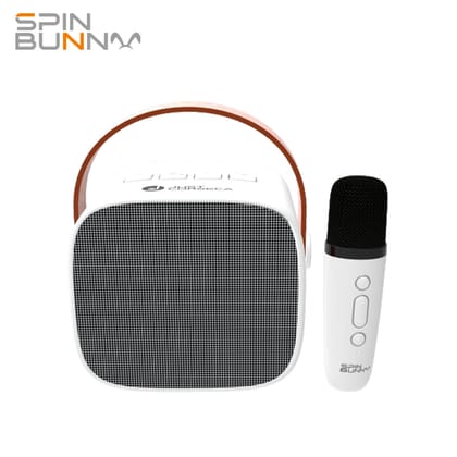 Spin Bunny Karaoke Portable Speaker Spin Bunny Karaoke Portable Speaker - Blue Spin Bunny Karaoke Portable Speaker Spin Bunny Karaoke Portable Speaker - Blue