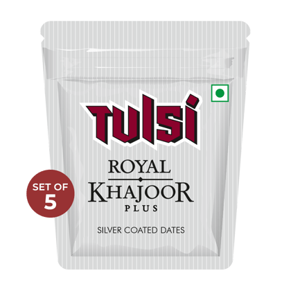 Tulsi Royal Khajoor Plus || Pack of 5 || 13 Grams Each