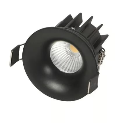 Trimless Cob recessed led light | 12watt | Body Color - Black | Collor less / Trimless fixture | Natural White - 4000k | Indoor use only Rooms, Bathrooms, Office etc.