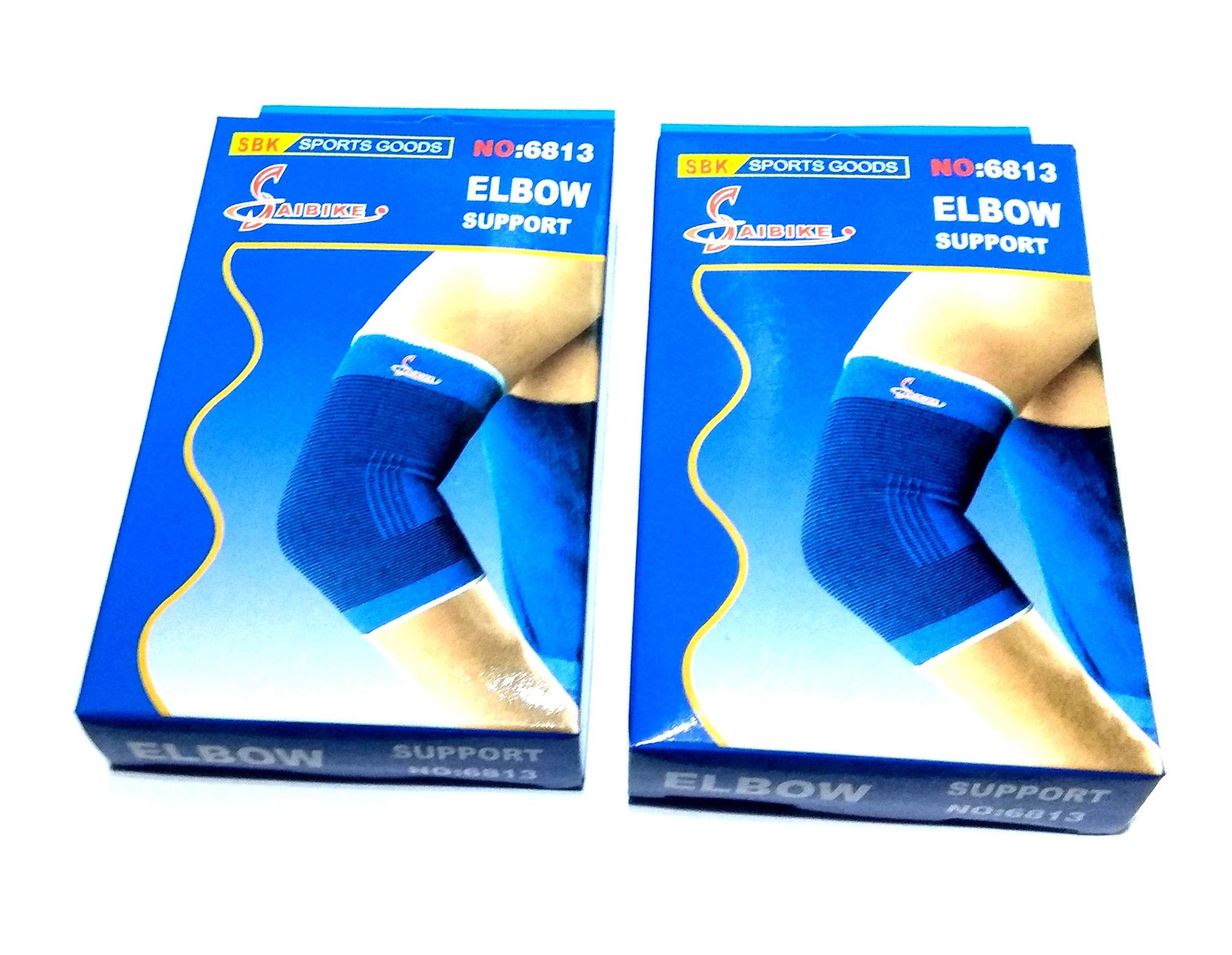 Nawani 2 Pair Elastic Hand Elbow Sleeve Support Bandage Athlete Protect Guard.