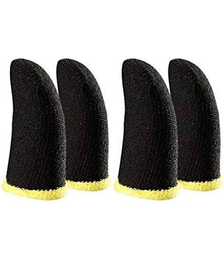 Dust N Shine  Pubg Anti-Slip Thumb Sleeve, Slip-Proof Sweat-Proof Professional Touch Screen Thumbs Finger Sleeve for Pubg 2 pairs