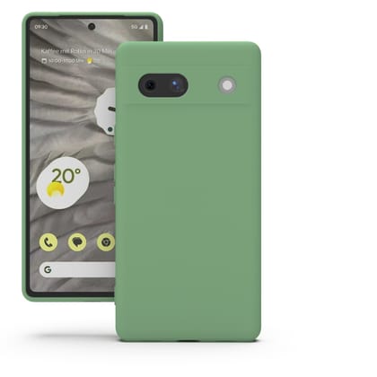 YATWIN Silicone Back Case for Google Pixel 7A, Soft-Touch Phone Back Cover for Google Pixel 7A - Mint Green YATWIN Silicone Back Case for Google Pixel 7A, Soft-Touch Phone Back Cover for Google Pixel 7A - Mint Green - Mint Green / Google Pixel 7A
