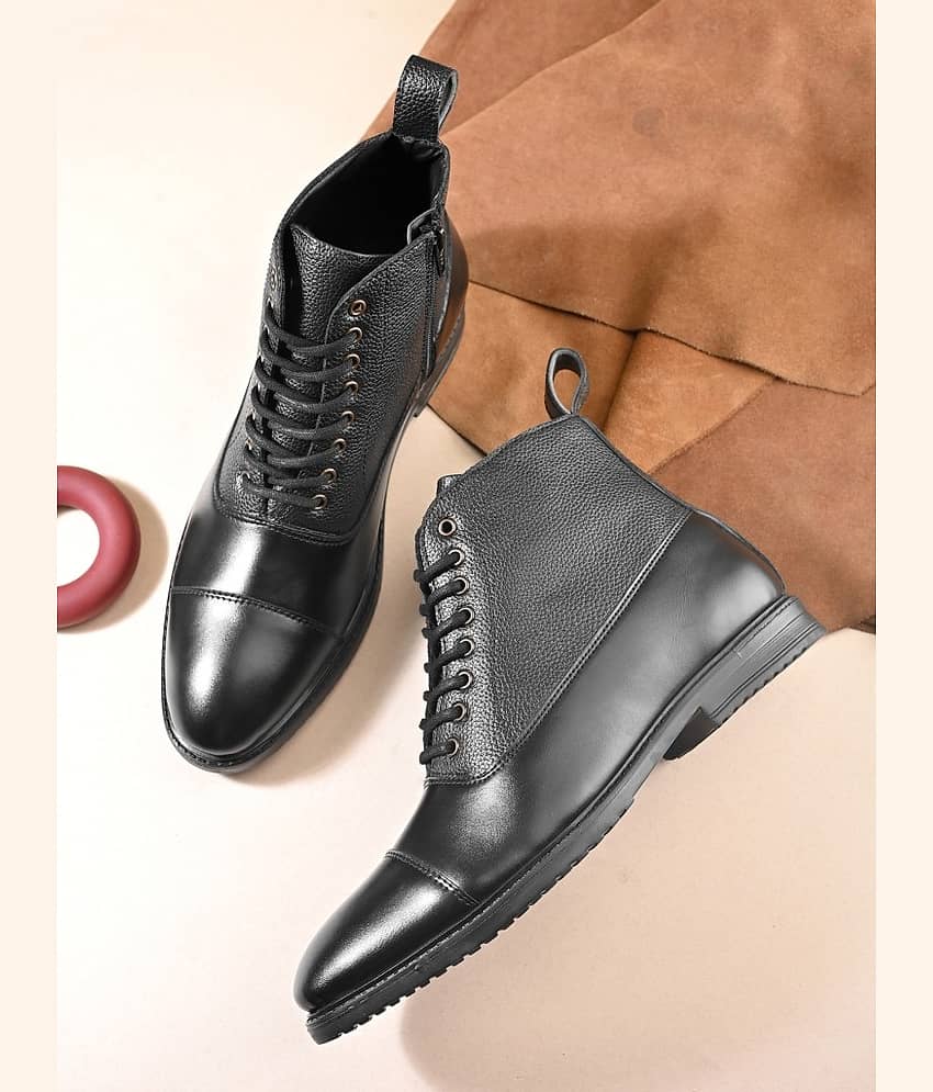 Sir Corbett Black Men's Casual Boots