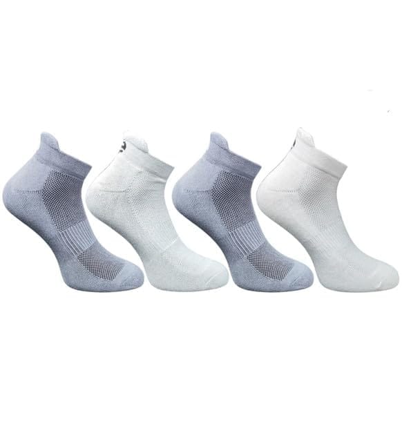 4_Pair Set Unisex Casual Cotton Printed Ankle Length Socks (Multicolor)-PID63467