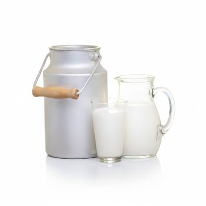 Fresh Cow Milk - 400 gm - One container of milk