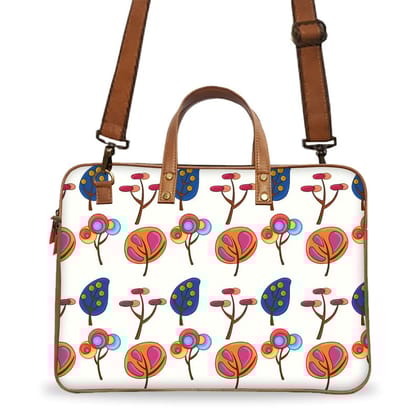 Poppy Trees Deluxe Laptop Bag