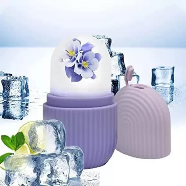 Elecsera 111 Ice Roller Face Beauty Ice Roller for Face & Eye Reusable Face Rollers Facial Massager (Multicolor)