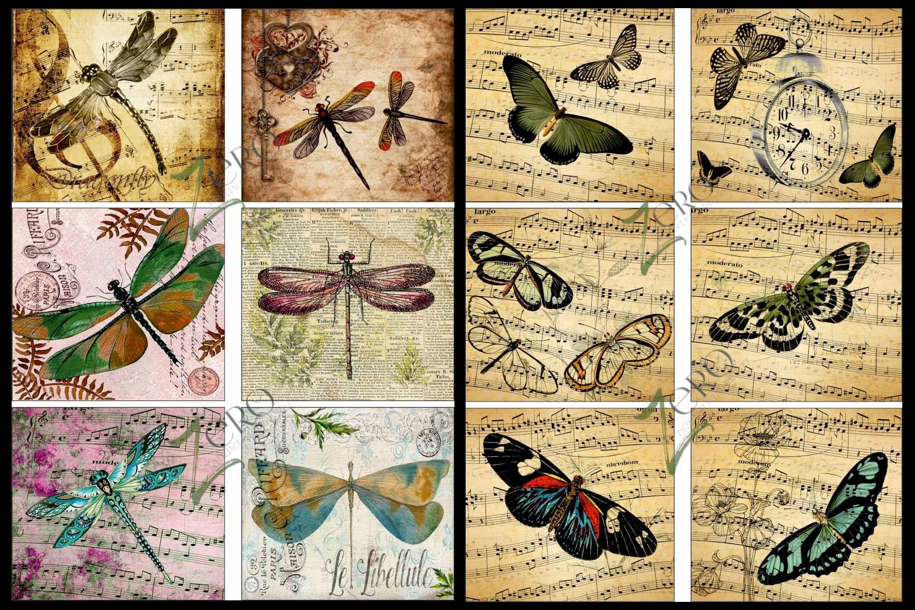 Brand Zero Luxury Speciality Decoupage Paper - Fly High