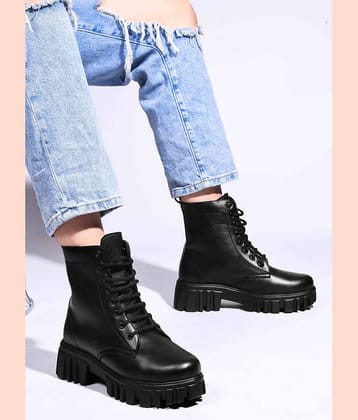 JM Looks Brown Women's Ankle Length Boots
