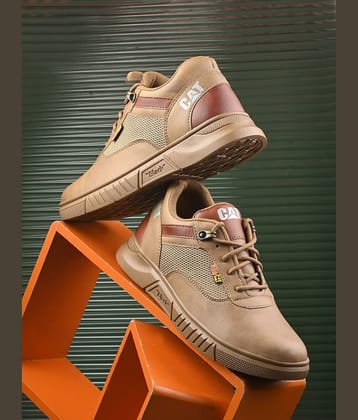 Rising Wolf Casual Sneakers shoe for men Tan Men's Sneakers
