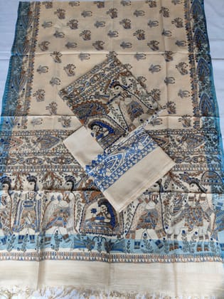 Khadi  silk full suit
