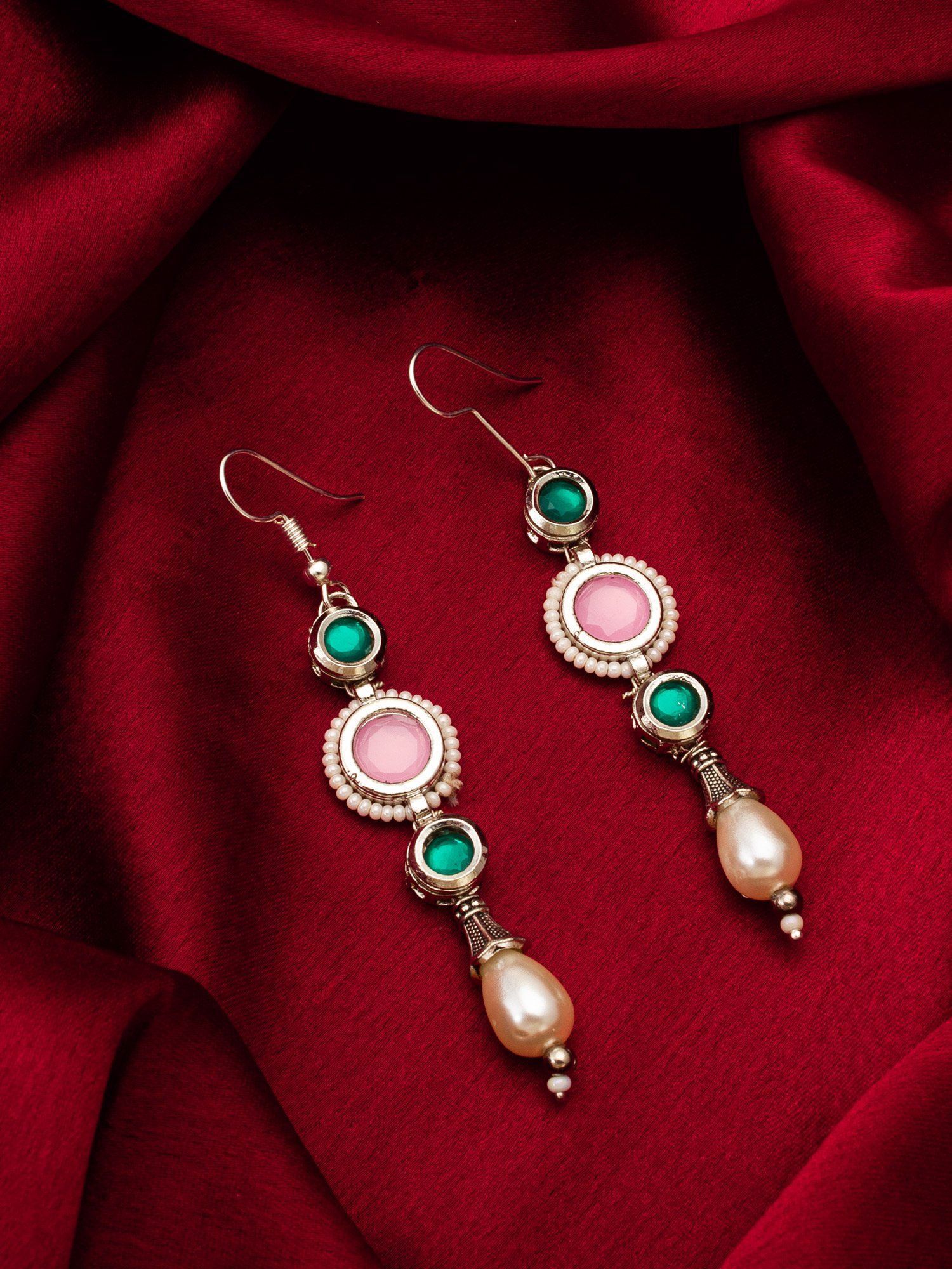 Morison Golden Chandelier Earrings Regal and Radiant