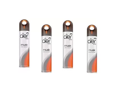 Godrej Aer Musk After Smoke Spray (Pack of 4 x 240 ml)