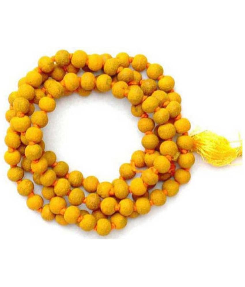 grover collection  BAGLAMUKHI MALA TURMERIC (HALDI )MALA