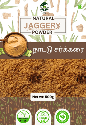 Makilam Natural Jaggery Powder - 500g Pure Sarkarai