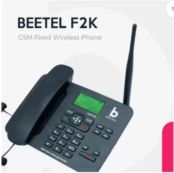 Beetel F2K GSM Fixed Cordless Landline Phone,LCD Display,Supports Quad Band,Dual Sim,Hotline with Keypad Lock,Alarm,Calculator,Calendar,Low Battery Alert,Two-Way Speaker,4 Direct Memory Keys (Black) Beetel F2K GSM Fixed Cordless Landline Phone,LCD Displa