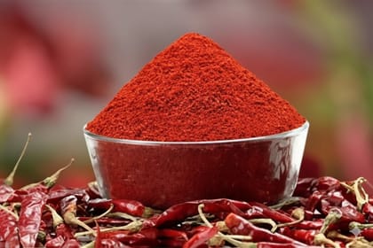 Shrinandaji Kashmiri Lal Mirch Powder 500 g Bold Flavor with Vibrant Natural Color