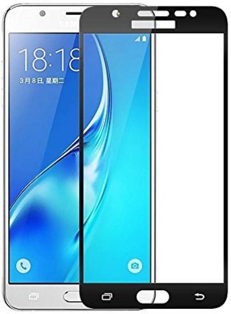 PLUGTECH Advanced Tempered Glass With Anti-Explosion 9H Hardness Edge-To-Edge Coverage Screen Guard for SAMSUNG J7 MAX