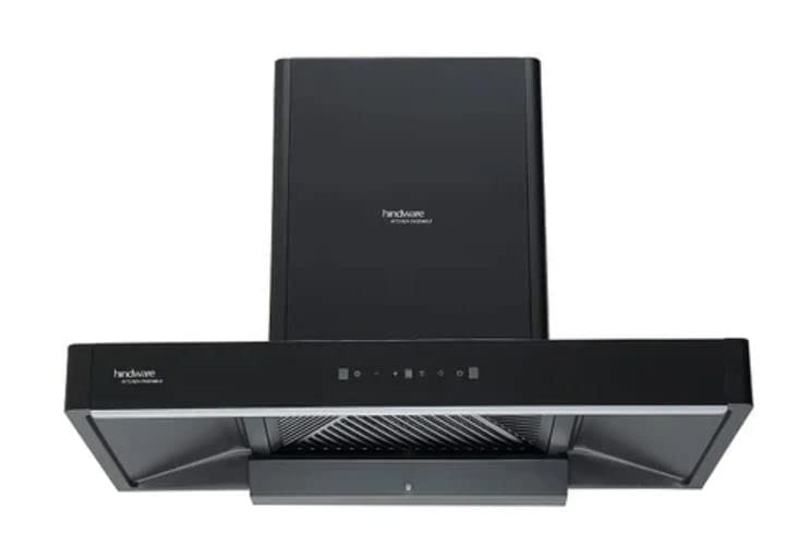 Hindware Smart Appliances Galaxia Auto Clean 75 Cm 1450 m/hr Chimney with Motion Sensor and Touch Control for easy operations (T Shape Chimney) Hindware Smart Appliances Galaxia Auto Clean 75 Cm 1450 m/hr Chimney with Motion Sensor and Touch Control for 