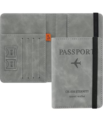 GEEO Passport cover Leather Multi Color Passport Holder