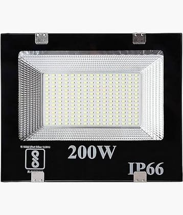 KCS LITE Cool Day Light 200W Watts Flood Light ( Pack of 1 )