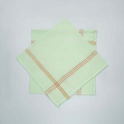 Cotton Table Napkins - Light Green