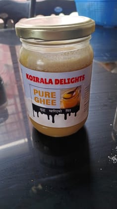 Koirala Delights Pure Ghee (300g) | Traditional Clarified Butter | Daily Cooking