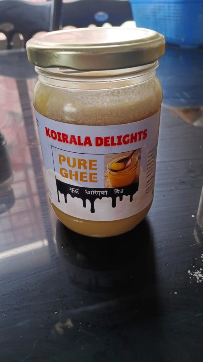 Koirala Delights Pure Ghee (300g) | Traditional Clarified Butter | Daily Cooking