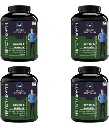 Secure Healthcare Perfect Growth Plain flavor 0.4 kg Powder Pack of 4