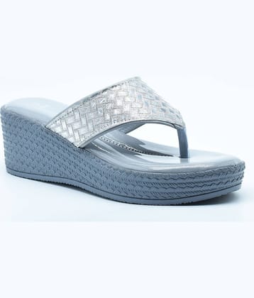 Dream Makers - Gray Women's Slip On Heels