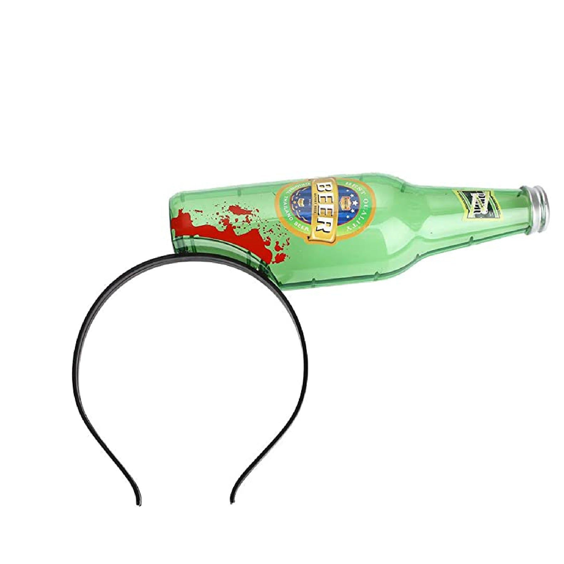 Broken Beer Bottle Halloween Headband - 1PC
