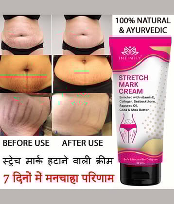 Intimify Stretch Mark Cream, Stretch Mark Remover Cream, Shaping & Firming Cream 50 gms