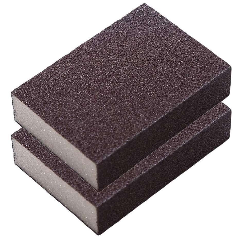 Emery Magic Brown Sponge Deep Cleaner of Kitchen Tools, Gas Stove, Utensils (MOQ 2 Pcs) Color - Multicolor, Size - Medium