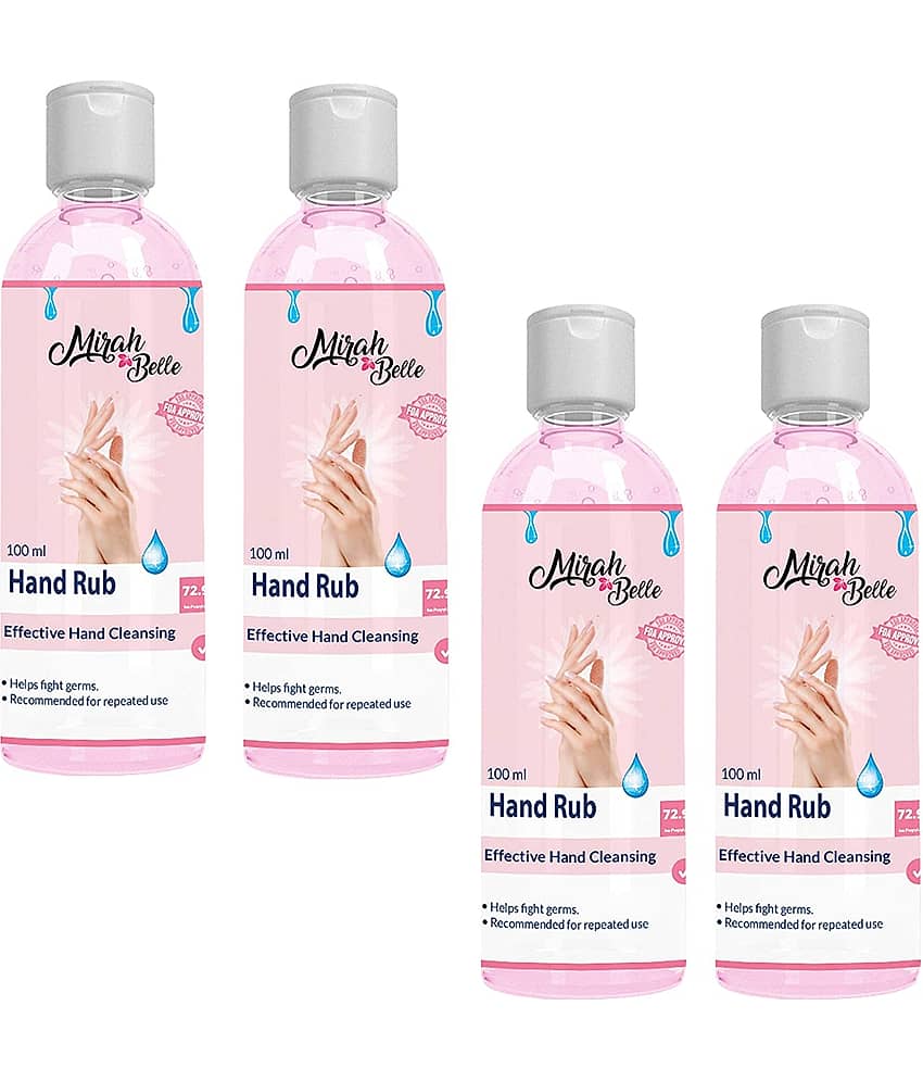 Mirah Belle - Hand Sanitizer Gel 100 mL (Pack of 4)