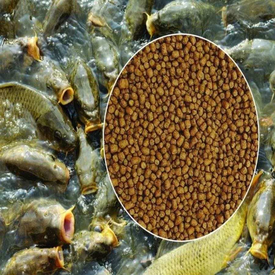 Floating Fish Feed Pellets - 25 kg - One sack of fish feed pellets