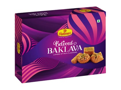 Haldiram's Assorted Baklava Sweets Packed Sweets - 300 Gm - Pack of 2 Haldiram's Assorted Baklava Sweets Packed Sweets - 300 Gm - Pack of 2