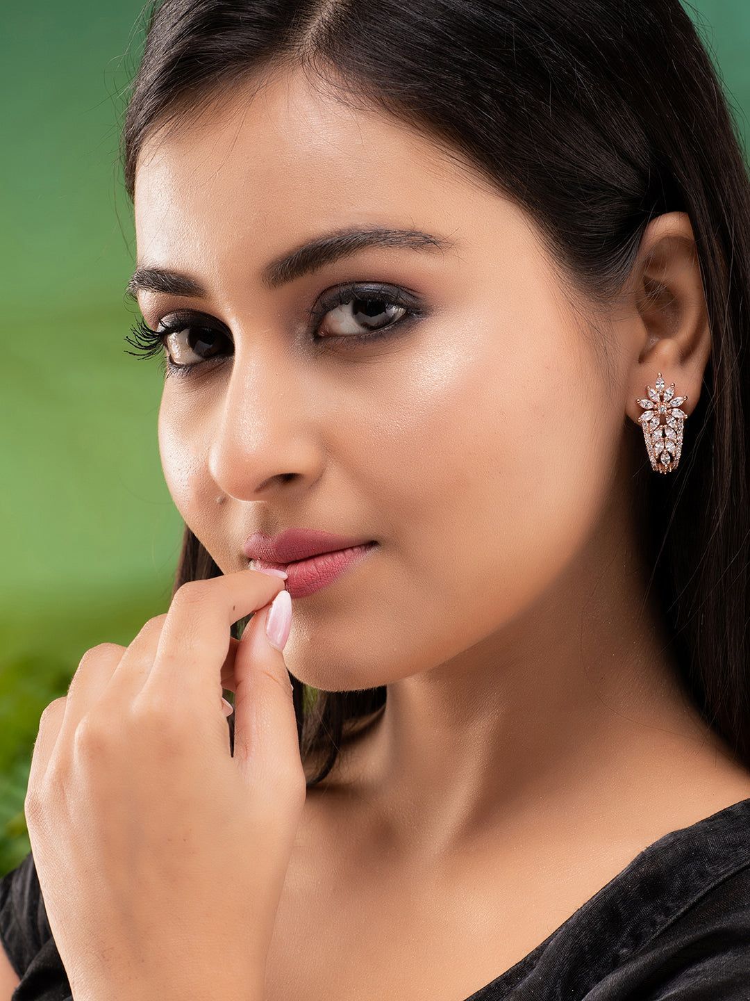 Rose Classic Drop Earrings