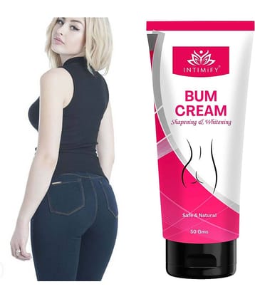 Intimify Butt Uplift Cream For, Butt Whitening Cream, Hip Enlargement Cream, 50 Gms