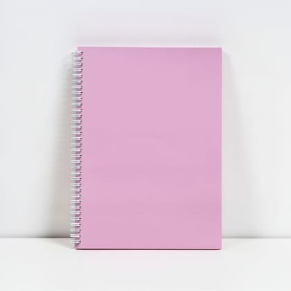 Classic Spiral Bound Notebook - Pink