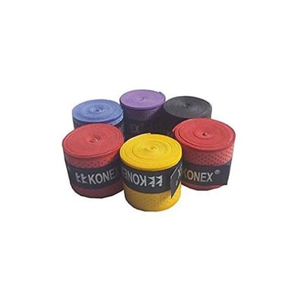 Konex Anti-slip Tennis Handle Racquet over Grip Wrap Band  Pack of 2