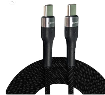 Flash - 6 Feets 100W USB Type C to C Charging and Data Cable (2 Meter)